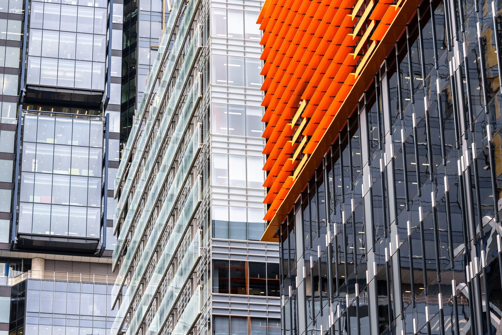 Modern commercial office building